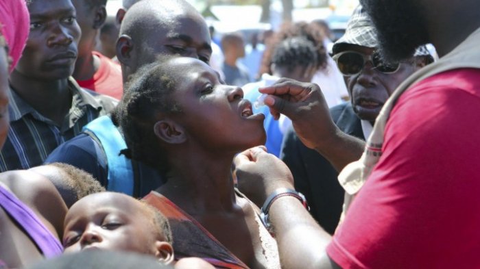 Impfaktion gegen Cholera