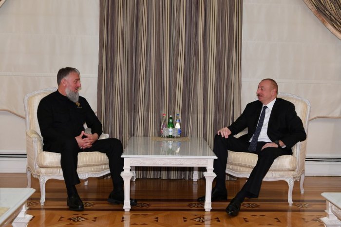   President Ilham Aliyev receives adviser to head of Chechen Republic  