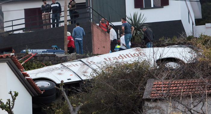   Gobierno de Madeira decreta tres días de luto regional por accidente de autobús  