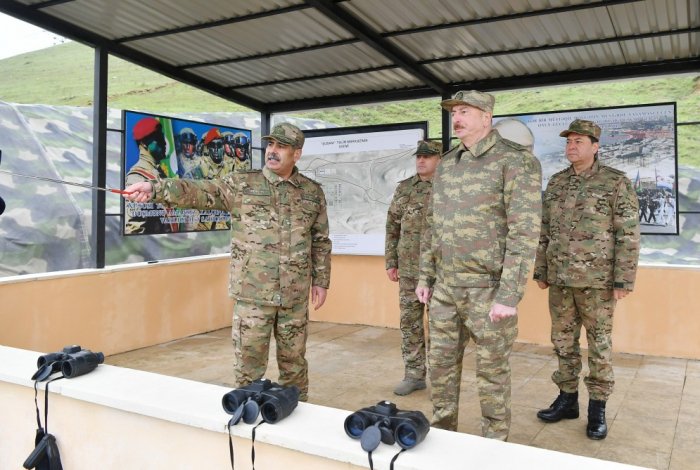  President Ilham Aliyev visits military unit of Defense Ministry`s Special Forces - UPDATED, PHOTOS