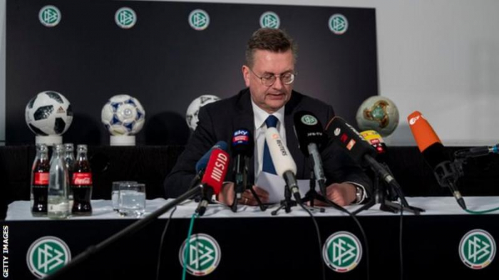 German FA president Reinhard Grindel resigns over watch gift