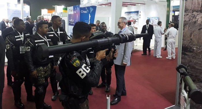 Desaparece un arma en feria de defensa y seguridad en ciudad brasileña de Río de Janeiro