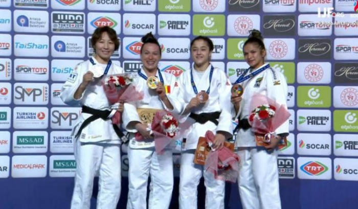   Judoca azerbaiyana gana la medalla en el torneo internacional  