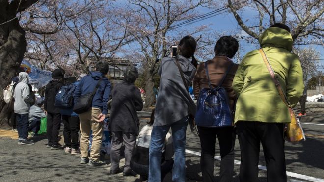 Fukushima nuclear disaster: Abandoned town allows first residents home