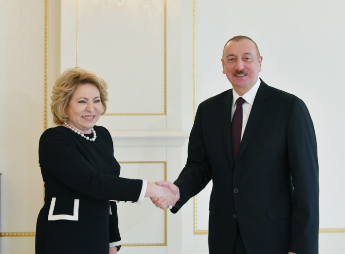  Stability and high level of economy in Azerbaijan attracts Russia - Matviyenko 