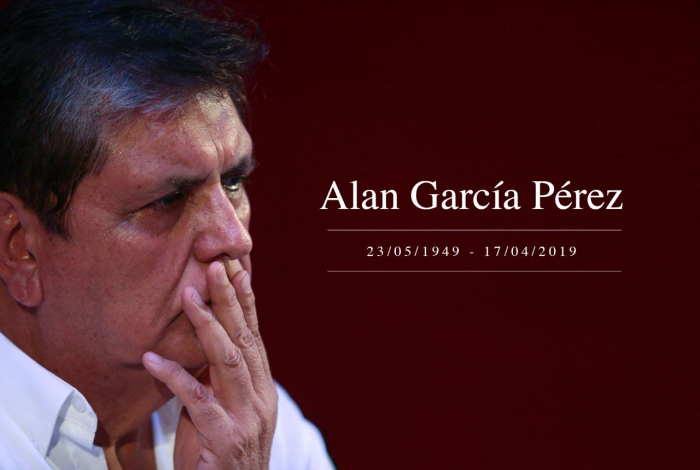   Gobierno de Perú declara tres días de luto por muerte del expresidente Alan García  