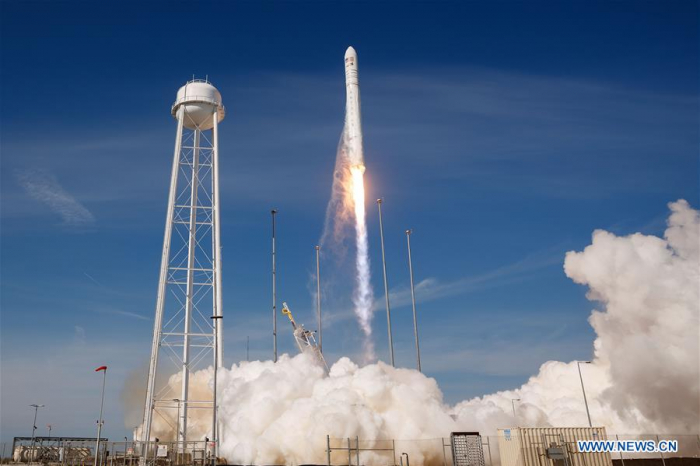 U.S. rocket launched to bring NASA cargo to ISS