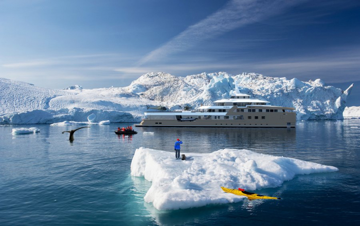   FOTOS:   Así será el yate rompehielos de un multimillonario ruso capaz de navegar por la Antártida 