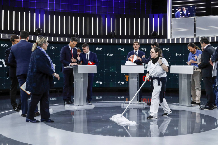 El debate de RTVE fue visto por 8.886.000 espectadores