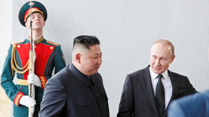   Putin empfängt Kim in Wladiwostok  