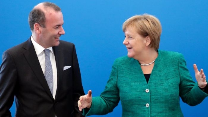   Merkel wirbt für Spitzenkandidat Weber - in Kroatien  