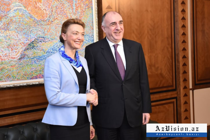   Elmar Mammadyarov se encuentra con la ministra croata -   FOTOS    