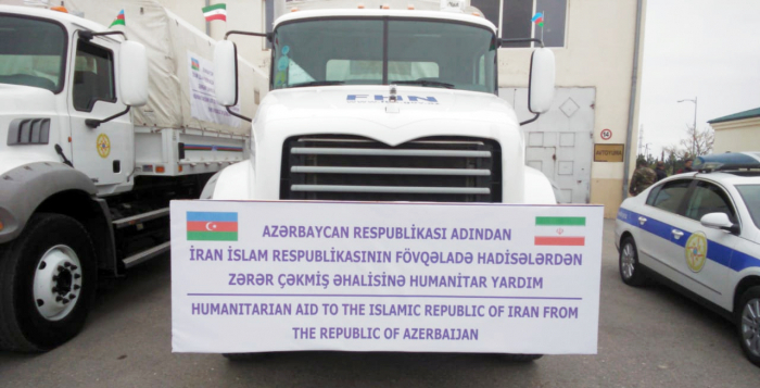  L’Azerbaïdjan a envoyé une aide humanitaire à l’Iran -  PHOTO  
