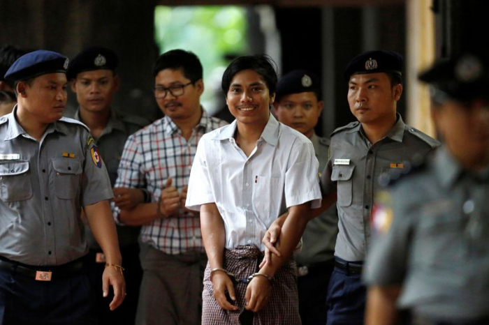 Deux journalistes de Reuters détenus en Birmanie primés par l