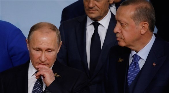 مصادر: بوتين وبخ أردوغان بسبب أسعار الغاز