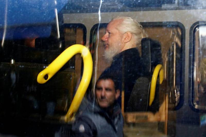 Julian Assange est détenu à la prison de Belmarsh