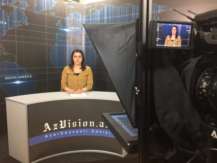  AzVision TV releases news edition of news in English for April 11 -  VIDEO  