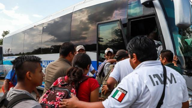  Mexique:  près de 500 migrants arrêtés dans le sud du pays
