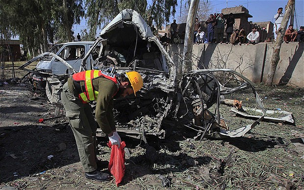  Gunmen ambush passenger bus in Pakistan, killing 14 – local officials 