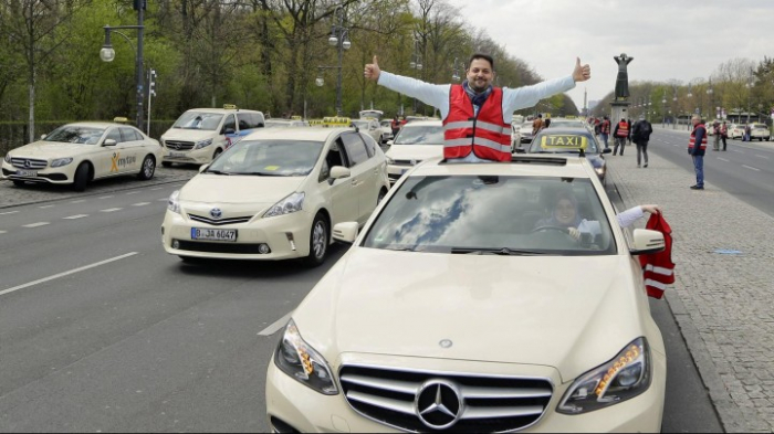 Bundesweite Taxi-Proteste