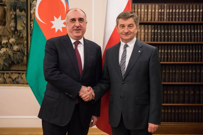   Mammadyarov a tenu une réunion avec le Maréchal du Sejm de Pologne  