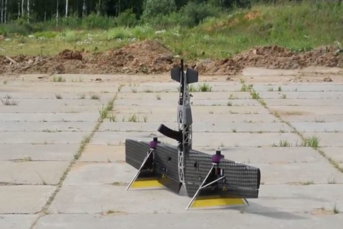 L’institut de l’aviation russe équipe certains drones d’un fusil d’assaut