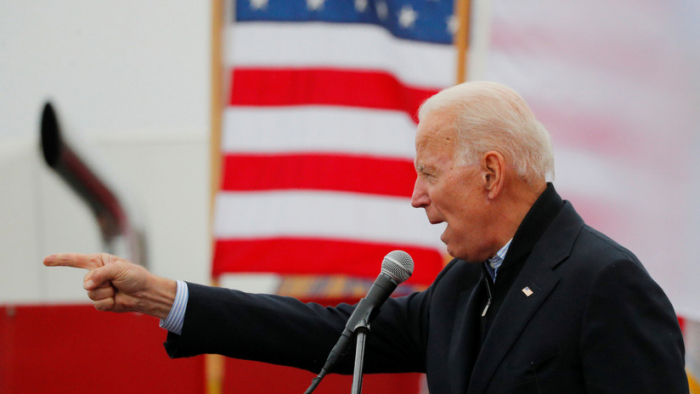 El exvicepresidente de EE.UU. Joe Biden anuncia su candidatura a la Presidencia