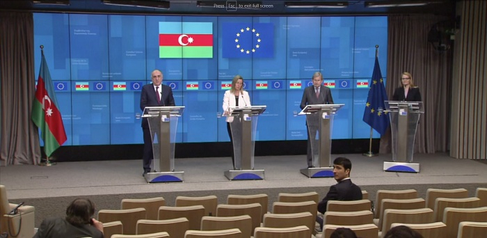  Conseil de coopération UE-Azerbaïdjan:  Table ronde et conférence de presse - VIDEO  