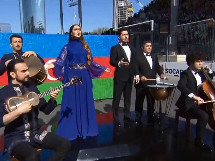   Anthem of Azerbaijan performed in new arrangement in F1 opening ceremony  