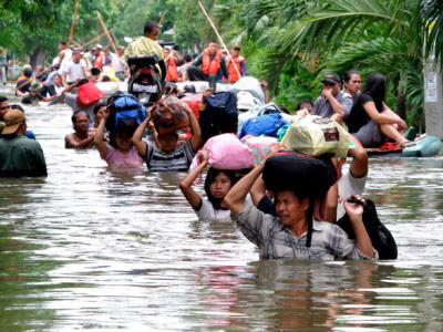 Two killed, over 3,000 displaced as floods, landslides strike off western Indonesia