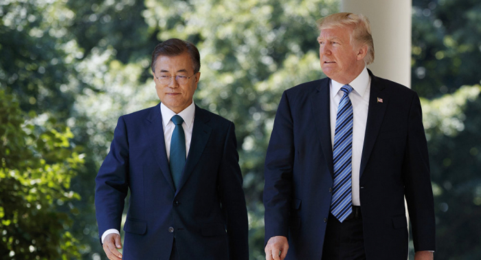 Trump y Moon Jae-in abordan en Washington la desnuclearización de Corea del Norte