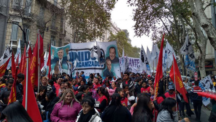 Cómo luce Buenos Aires durante la huelga contra el modelo económico de Macri  (FOTOS) 