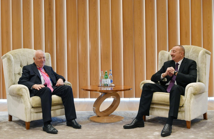   Präsident Aliyev trifft sich mit dem Hohen Vertreter der Vereinten Nationen  