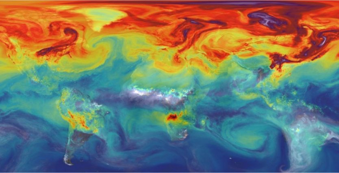     Nasa     instrument heads to space station to map CO2