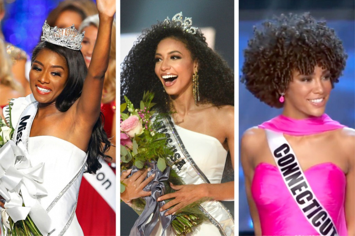   Miss America, Miss Teen USA and Miss USA are all   black women   for the first time  