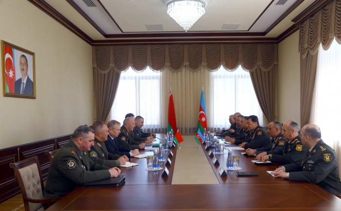   Azerbaijan, Belarus discuss military cooperation -   VIDEO    