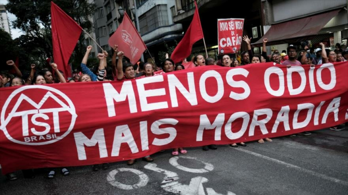 Brasileños no cesan sus movilizaciones contra Jair Bolsonaro