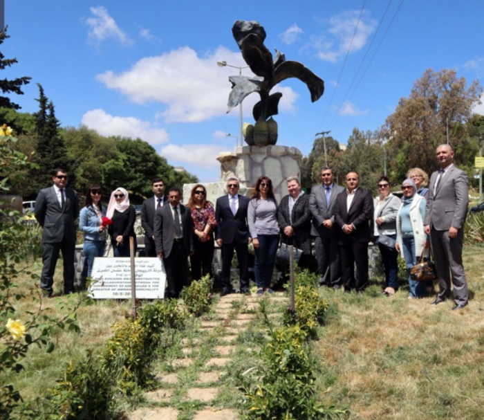  En Jordania honran la memoria del líder nacional Heydar Aliyev 