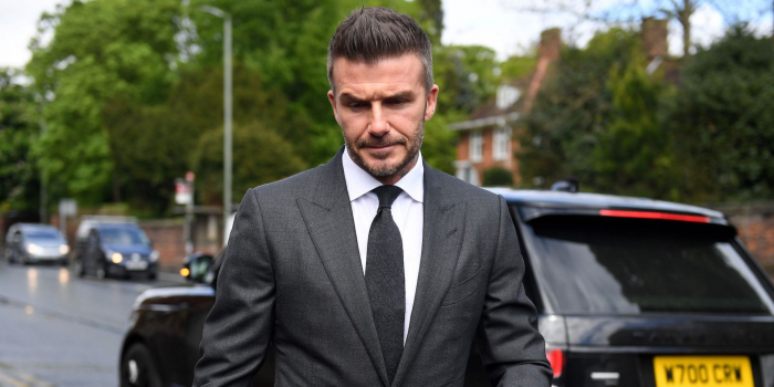 David Beckham banned from driving for using mobile phone