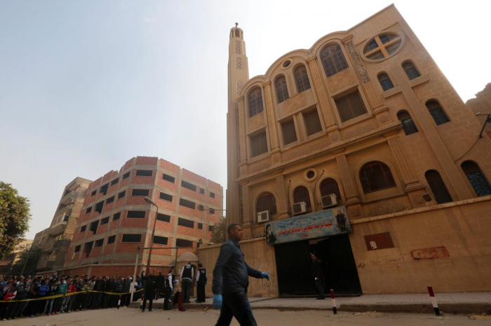 Egypt sentences two to death over church attack  