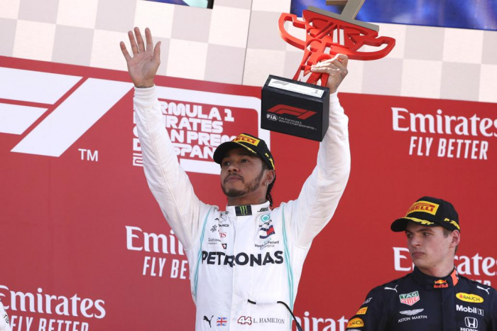   Fórmula 1:   Lewis Hamilton conquistó el GP de España y es otra vez líder del Mundial