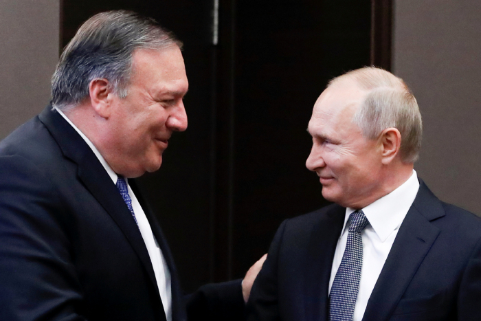   Putin, Pompeo express readiness to restore Russia-U.S. relations  