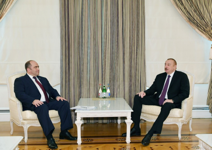   Le président azerbaïdjanais reçoit le vice-Premier ministre biélorusse  