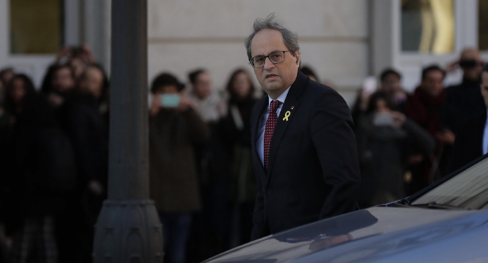 El presidente catalán declara en el juzgado por un presunto delito de desobediencia