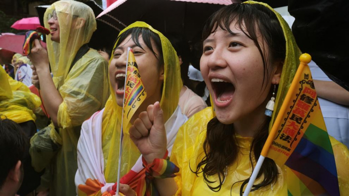  Taiwán, primer país de Asia en legalizar el matrimonio entre personas del mismo sexo 