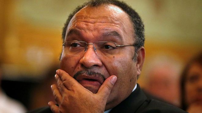 Papua New Guinea Prime Minister Peter O