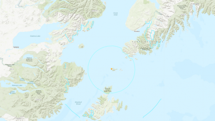   Se registra en Alaska un sismo de magnitud 5,7  
