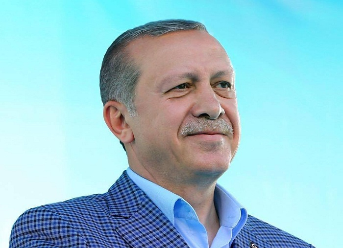  Erdogan felicita a los azerbaiyanos en su lengua nativa-  Foto  