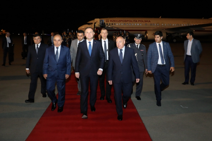  Le président polonais en visite en Azerbaïdjan -  PHOTO  