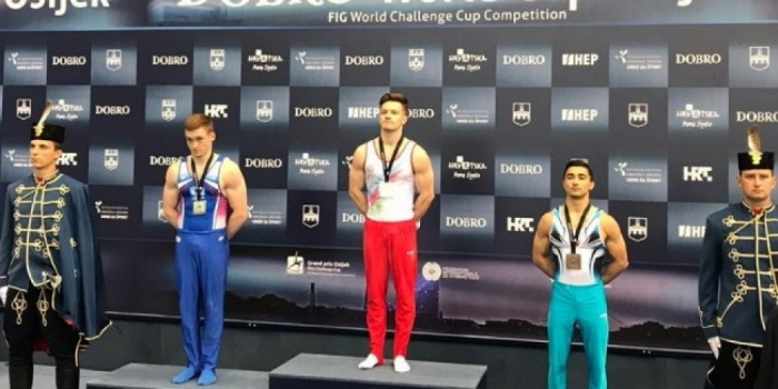   Gimnastas azerbaiyanos ganan dos medallas  
